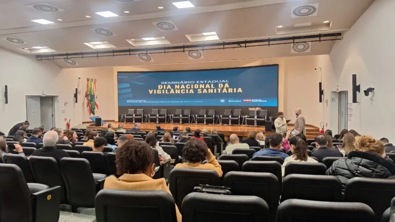 Araranguá participa do I Seminário Estadual de Vigilância Sanitária