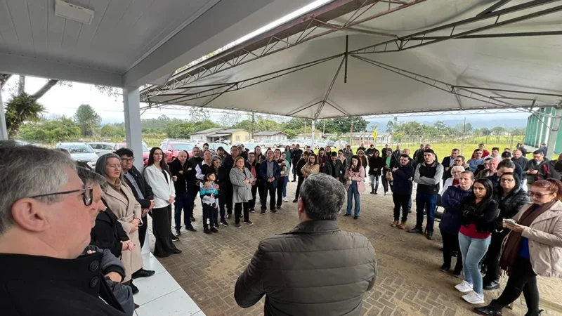 Vila Nova ganha posto de saúde totalmente reformulado e equipado em Santa Rosa do Sul