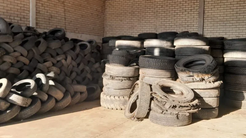 Araranguá recolhe 18 toneladas de pneus para reciclagem