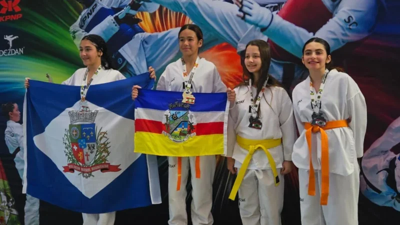 Araranguá conquista destaque na Copa Santa Catarina de Taekwondo