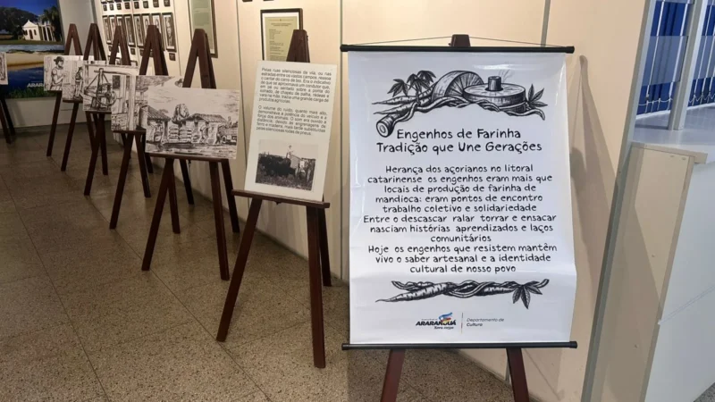 Exposição “Engenho de Farinha” resgata tradições e memórias culturais em Araranguá