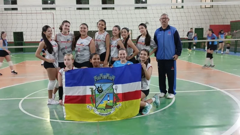 Araranguá conquista vitórias no voleibol e se destaca na rodada da LAVM