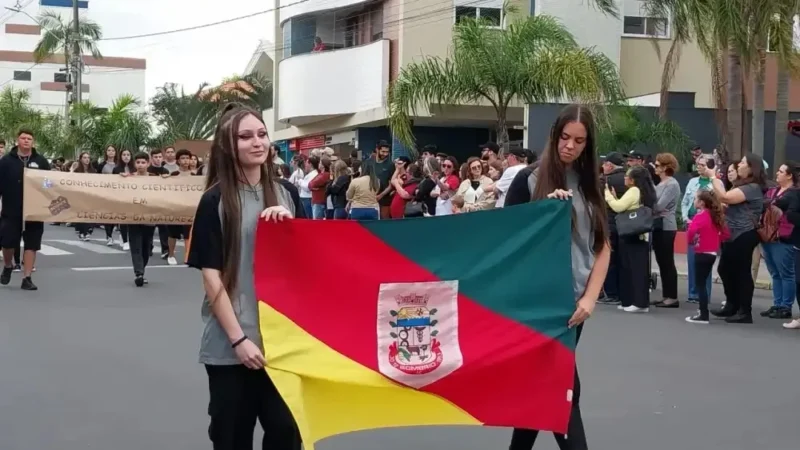Sombrio organiza o maior desfile cívico de 7 de Setembro de sua história