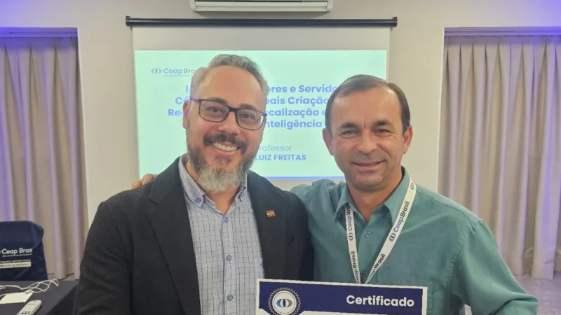 Vereador Dion Elias participa de curso sobre Inteligência Artificial no legislativo
