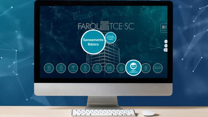 TCE/SC atualiza painel sobre saneamento e revela baixa cobertura de esgoto em Santa Catarina