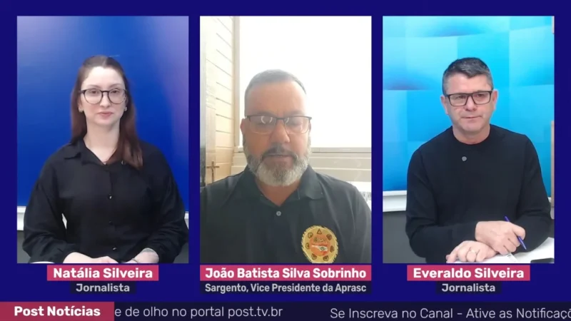 Espaço Aprasc: sargento João Batista Silva Sobrinho detalha o trabalho da Associação