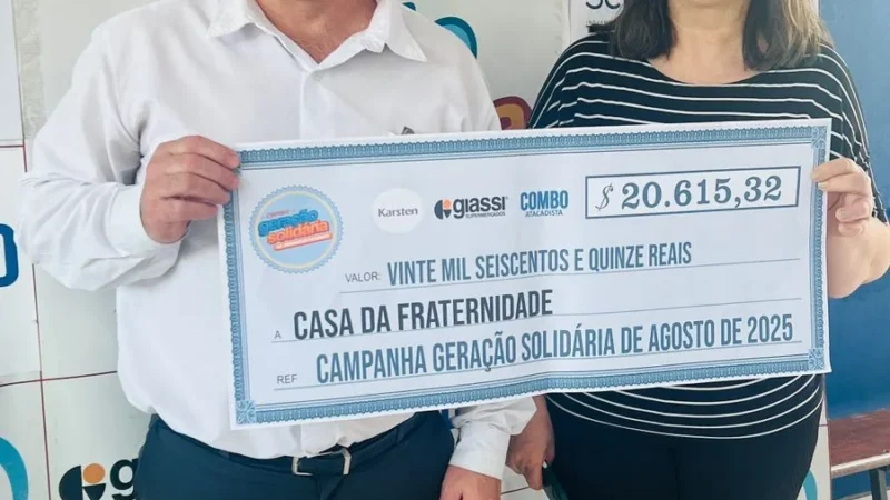 Casa da Fraternidade celebra conquistas da Geração Solidária e anuncia novo parceiro para setembro