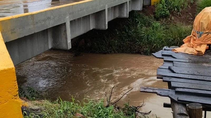 Defesa Civil e Secretaria de Obras realizam vistorias preventivas após forte chuva em Sombrio