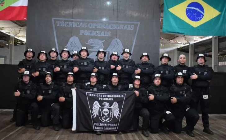 Polícia Penal de SC forma nova turma no curso TOP, um dos mais desafiadores do país