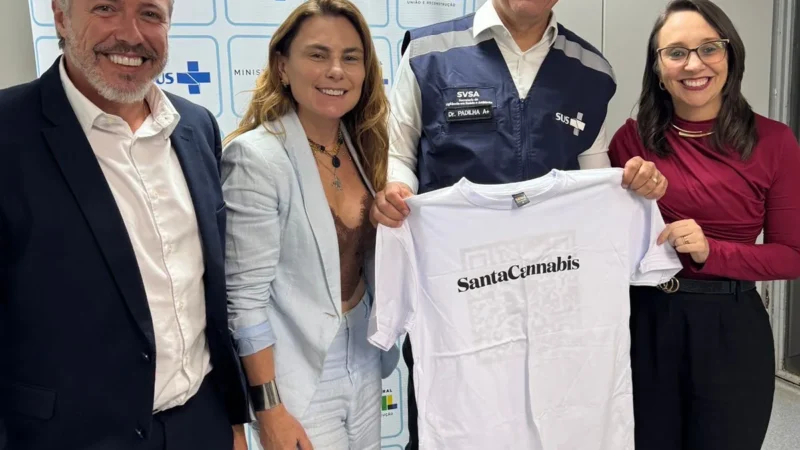 Em Brasília, deputada Paulinha avança em pauta para regulamentação da Cannabis medicinal em SC