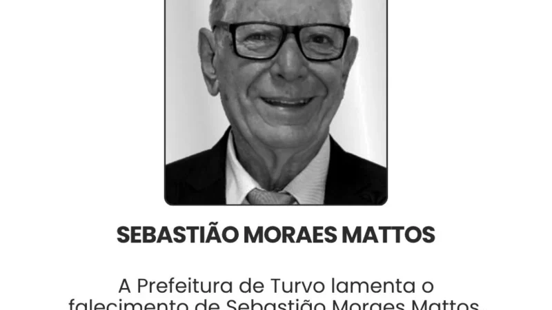 Nota de Pesar – Sebastião Moraes Mattos