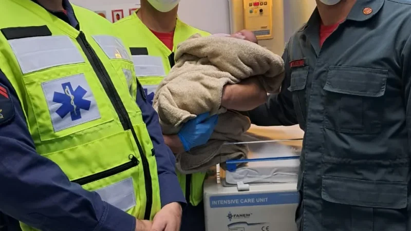 Parto de emergência é realizado com sucesso por equipe pré-hospitalar em Forquilhinha