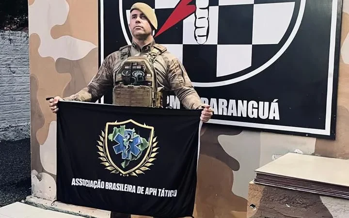 POLICIAL MILITAR DE ARARANGUÁ SE TORNA INSTRUTOR NACIONAL DE ATENDIMENTO PRÉ-HOSPITALAR TÁTICO