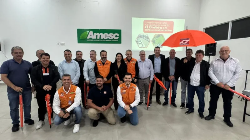 Proteção e Defesa Civil de Santa Catarina anuncia mais de R$ 10,7 milhões em novos investimentos para a Região da AMESC