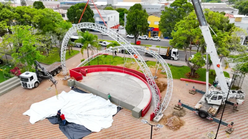 Novo Espaço Cultural Joel Mendes de Medeiros (Xororó) transforma a Praça Hercílio Luz em palco de arte e memória em Araranguá