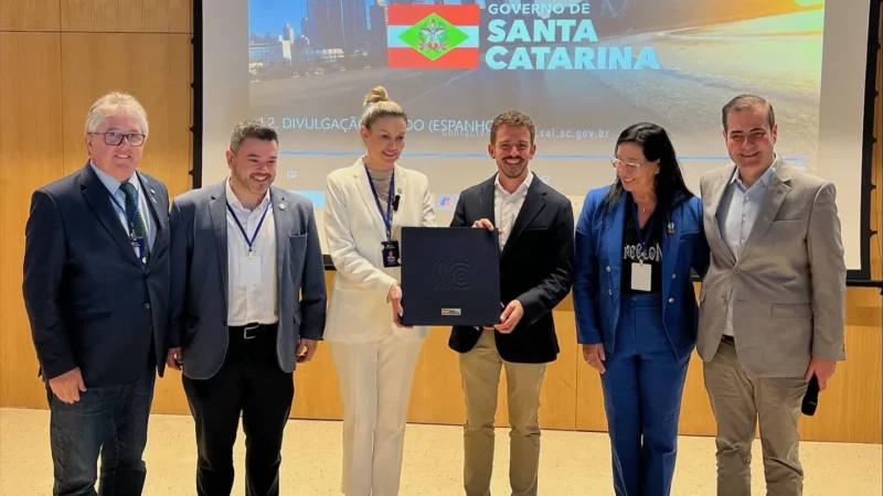 Tiago Zilli representa Santa Catarina em missão internacional sobre inovação em Barcelona