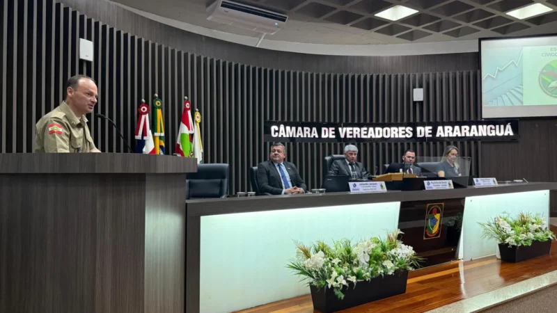 Escola Cívico-Militar de Araranguá cobra urgência em obras e apresenta avanço expressivo na busca por vagas para 2026