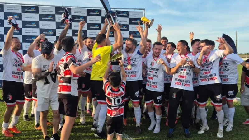 DEFINIDOS OS CAMPEÕES DO FUTEBOL MUNICIPAL 2025