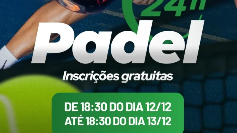 Grêmio Fronteira anuncia 24h de Padel com jogos, premiações e muita integração esportiva