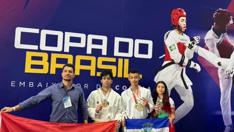 Araranguá brilha na Copa do Brasil de Taekwondo e conquista pódios em quatro categorias
