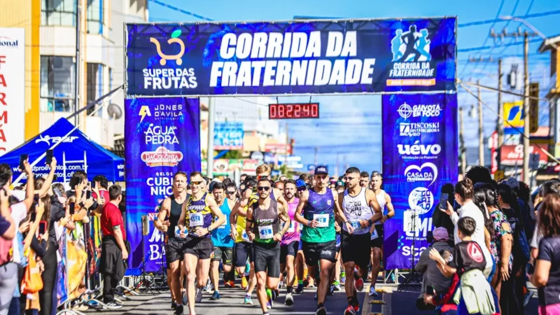 1ª Corrida da Fraternidade reúne 300 atletas e transforma Arroio do Silva em palco de solidariedade e esporte
