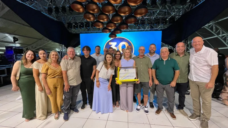 Homenagens e show nacional marcam a celebração dos 30 anos de Balneário Arroio do Silva