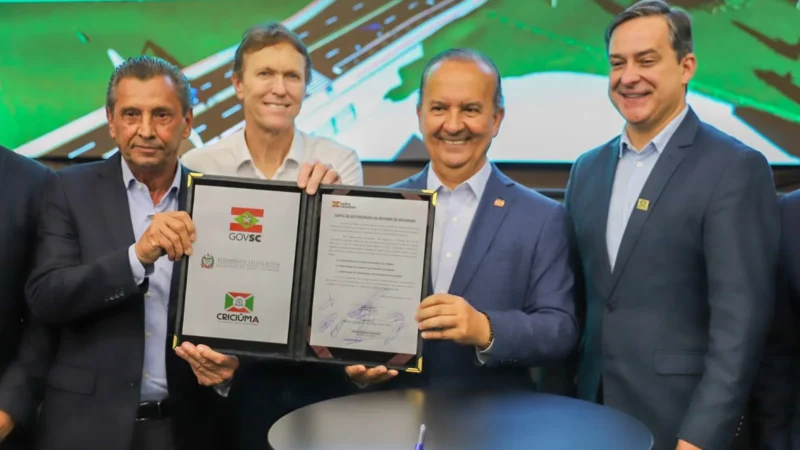 Criciúma recebe maior pacote de investimentos da história no ano do centenário: R$ 240 milhões para saúde, infraestrutura e saneamento