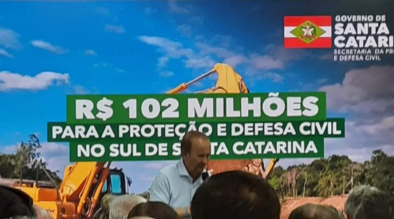 ARARANGUÁ RECEBE PACOTE HISTÓRICO DE INVESTIMENTOS EM DEFESA CIVIL PARA FORTALECER INFRAESTRUTURA E SEGURANÇA