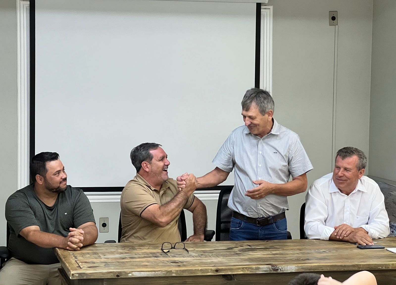 MDB reassume o comando da Prefeitura de Santa Rosa do Sul durante férias do prefeito Almides