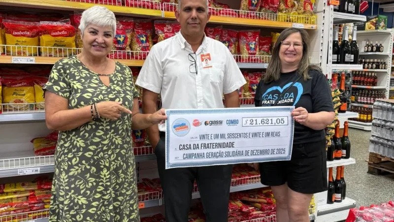 R$ 21,6 mil arrecadados fortalecem projetos sociais da Casa da Fraternidade