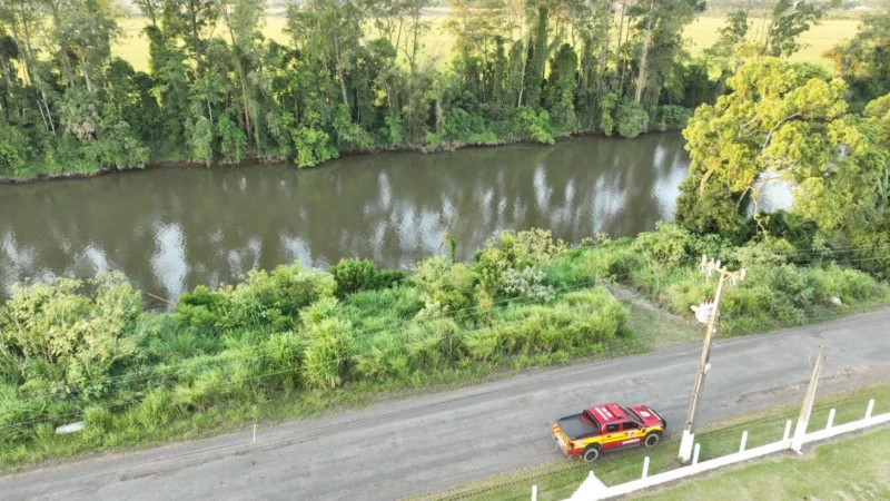 Corpo de Bombeiros realiza buscas por idoso desaparecido em Araranguá
