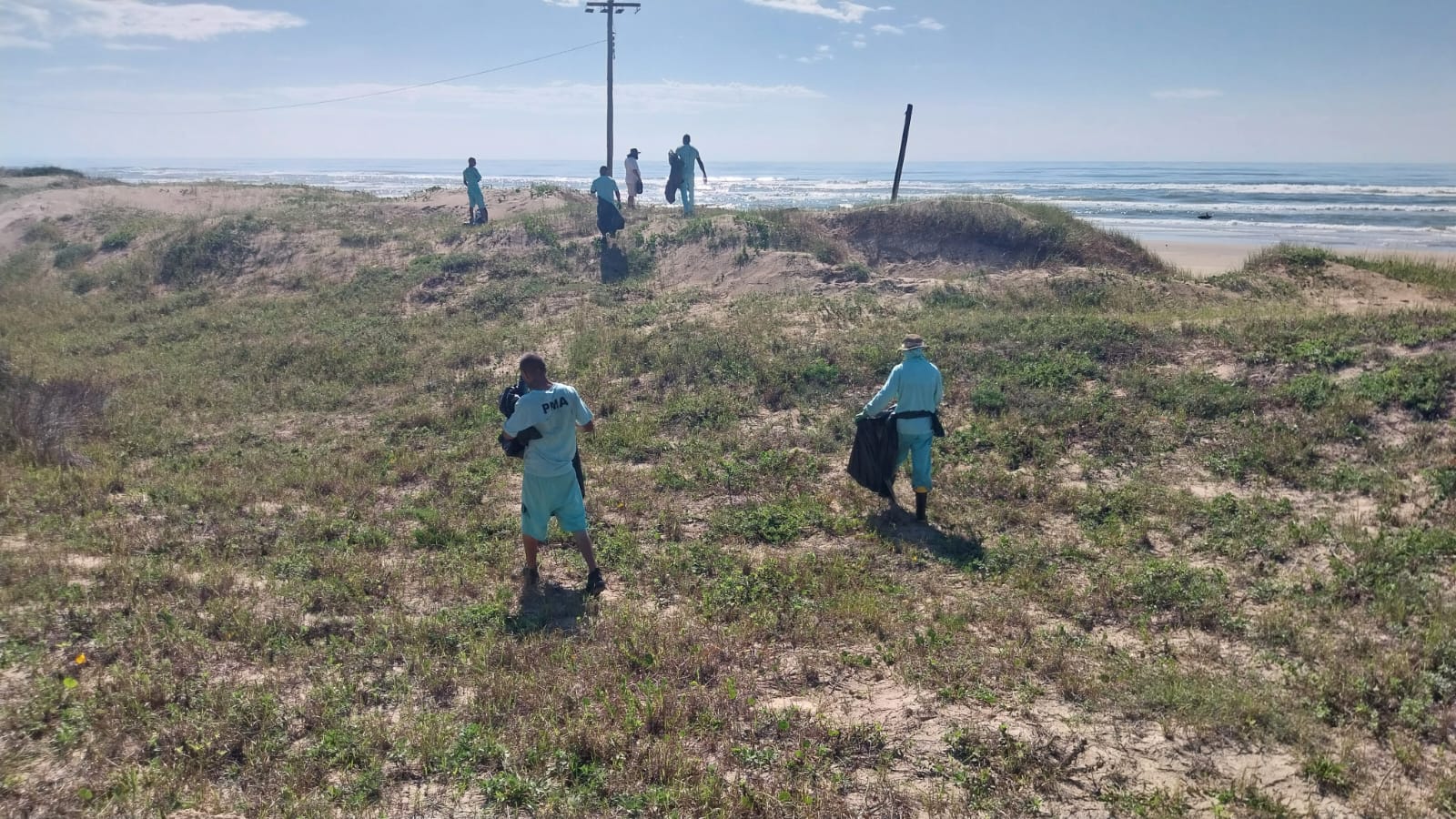 Projeto Recomeçar atua na limpeza e conservação do Morro dos Conventos