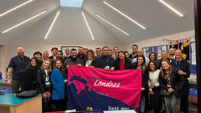 Educação de Araranguá no cenário mundial: secretária participa da maior feira global de tecnologia educacional em Londres