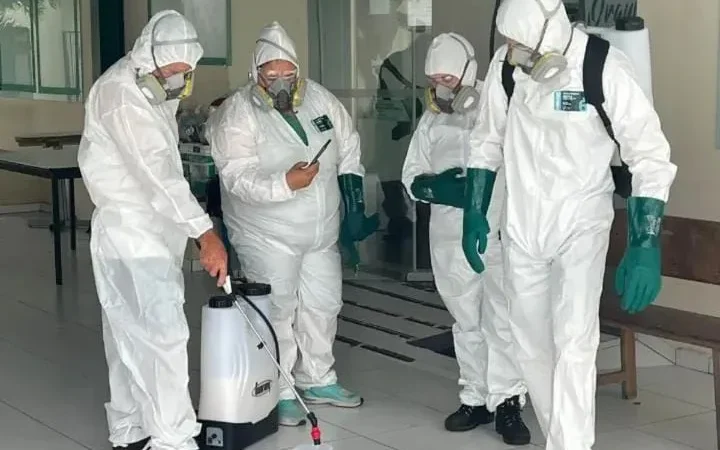 Sombrio intensifica combate à dengue com borrifação residual em prédios públicos