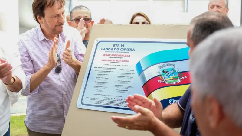 Araranguá inaugura ETA VI e realiza maior investimento da história do SAMAE em abastecimento de água