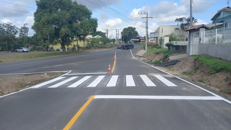 Rua Orlando Turatti: asfalto novo marca avanço na mobilidade urbana em Araranguá