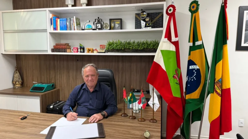 Laerte Casagrande assume Prefeitura de Turvo durante férias do prefeito