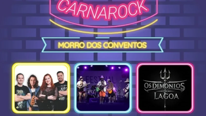 🎭✨ Carnaval vai brilhar no Morro dos Conventos!