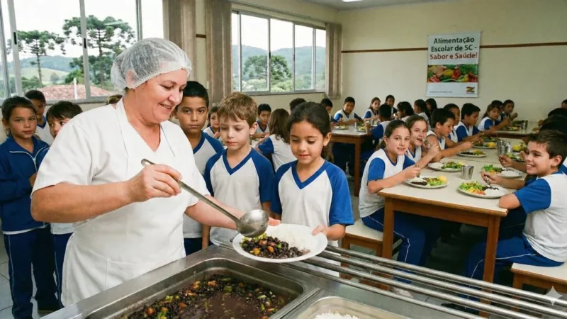 Volta às aulas reforça papel do cardápio escolar no combate à obesidade e no desempenho dos alunos em SC