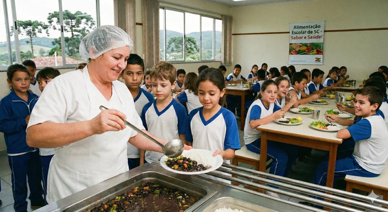 Volta às aulas reforça papel do cardápio escolar no combate à obesidade e no desempenho dos alunos em SC