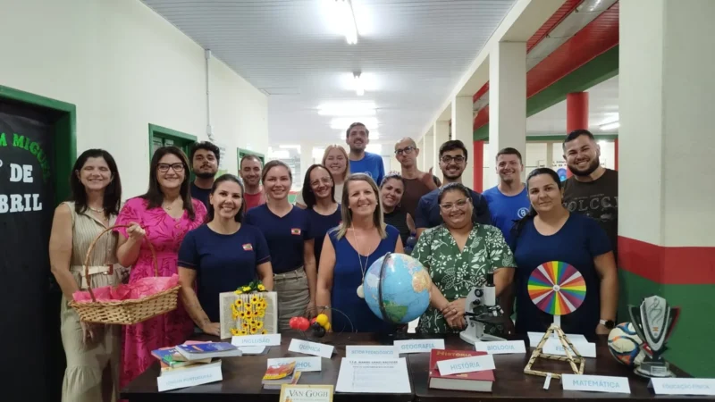 Acolhimento e integração marcam início do ano letivo na E.E.B. Manoel Gomes Baltazar de Maracajá