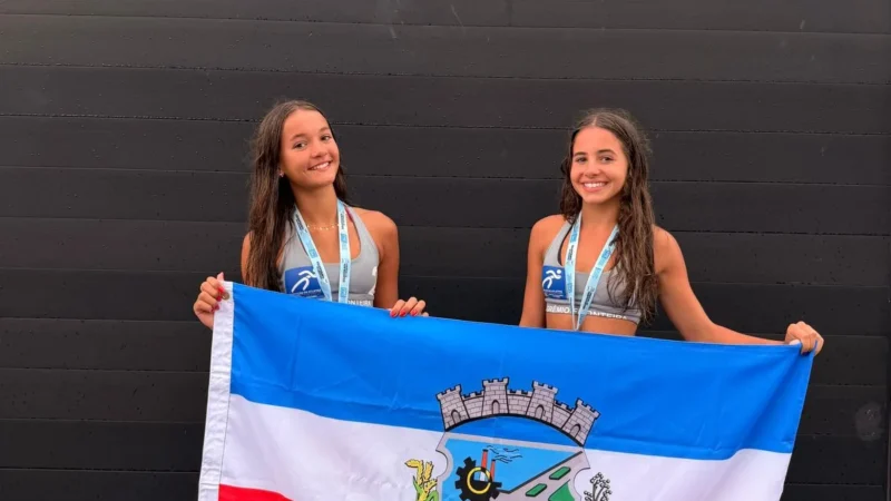 ARARANGUÁ SOBE AO PÓDIO NO ESTADUAL SUB-19 DE VÔLEI DE PRAIA COM DUPLA PROMISSORA