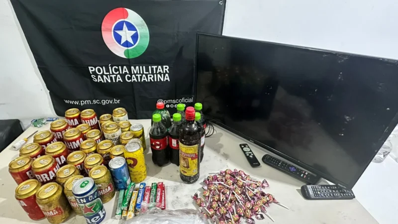 Furto em restaurante termina com perseguição na praia e prisão em flagrante no Arroio do Silva