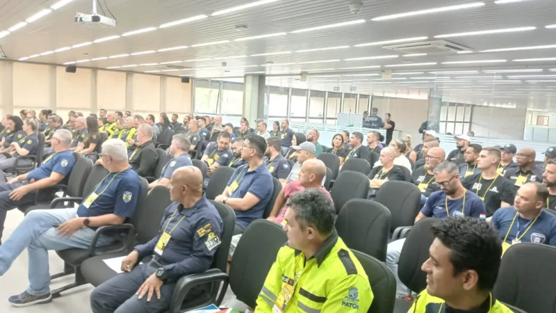 Araranguá marca presença no 1º Encontro Estadual dos Agentes de Trânsito em Criciúma