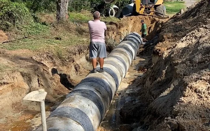 Drenagem avança e transforma realidade no bairro Janaína, em Balneário Gaivota