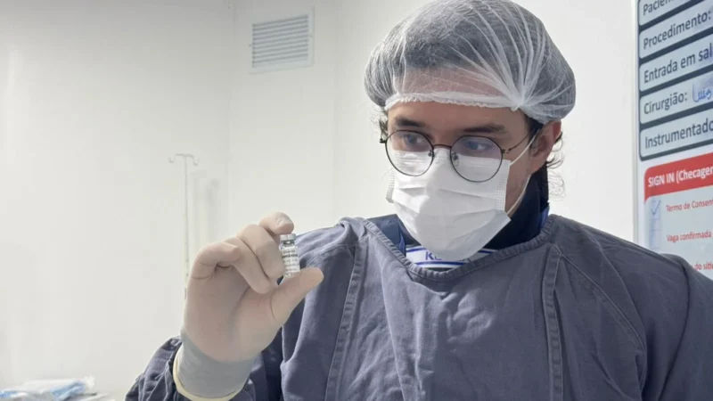 Hospital Dom Joaquim realiza aplicação inédita de polilaminina em paciente de SC
