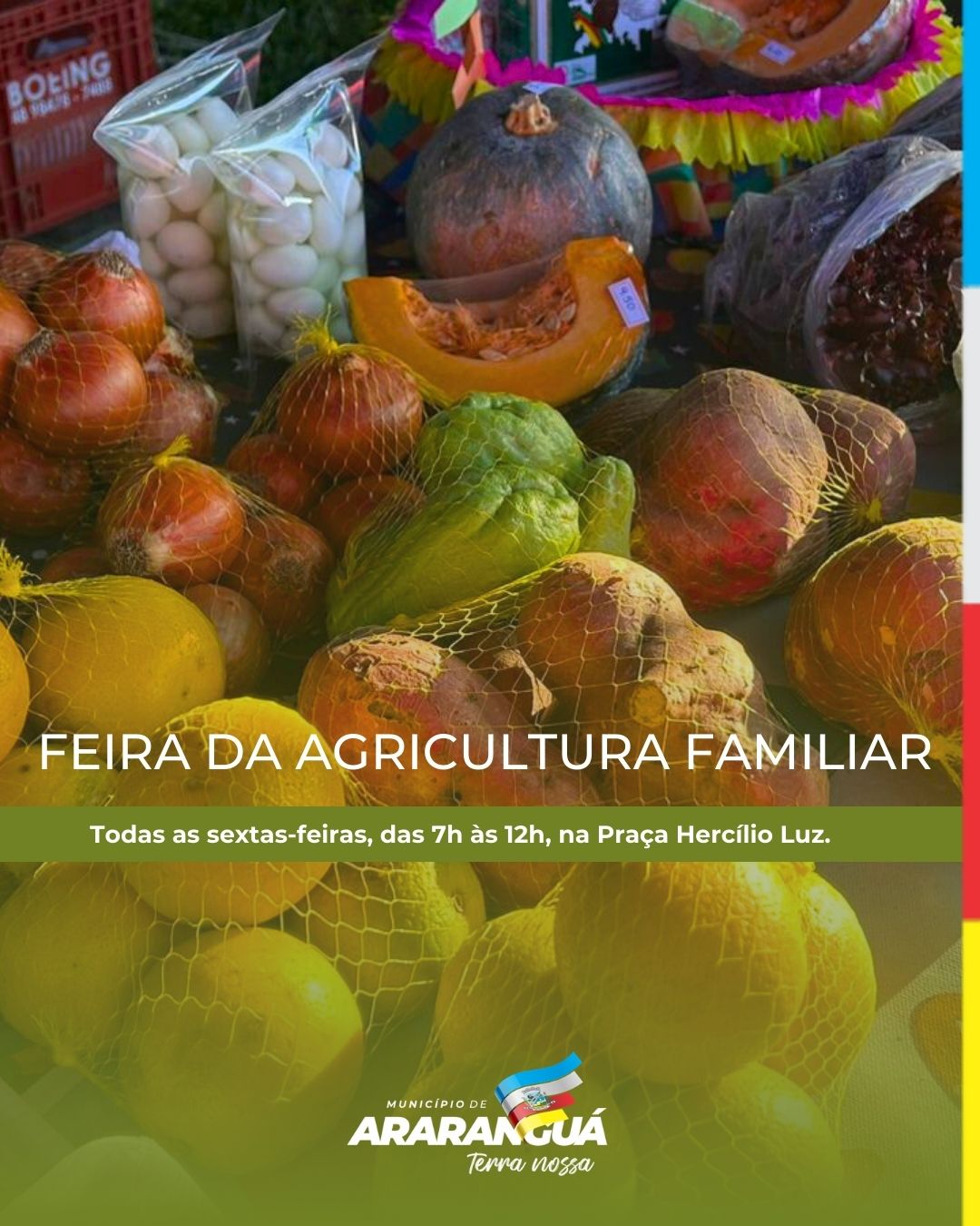 Sexta é dia de feira!