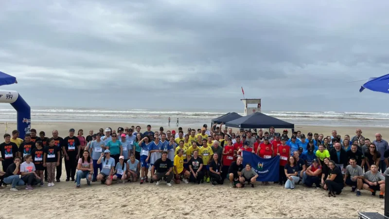 Corrida da Integração reúne alunos das APAEs de 15 municípios em Balneário Arroio do Silva