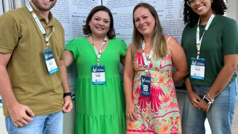 Balneário Arroio do Silva apresenta experiências em saúde na Mostra Catarinense “Brasil, aqui tem SUS”