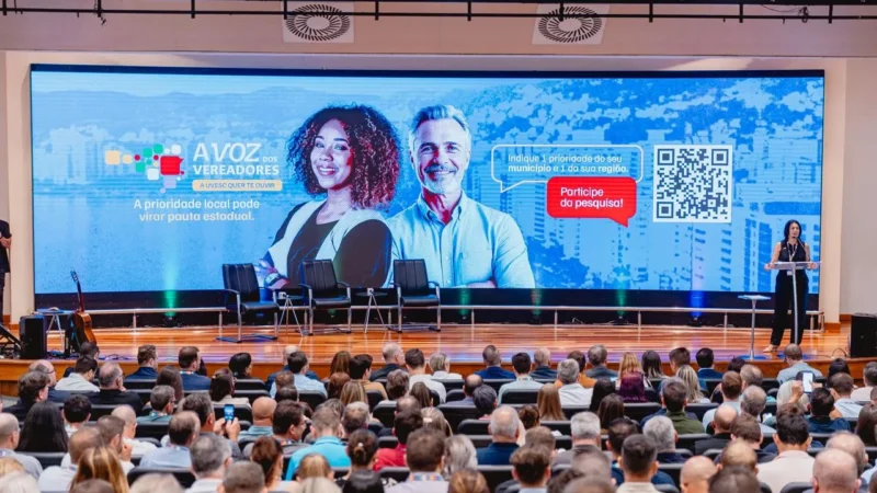 UVESC lança “Voz do Vereador” para mapear prioridades dos municípios e influenciar debate eleitoral de 2026